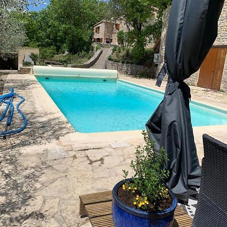 Font Nouvelle Maison De Charme Drome Provencale, 6 Ou 10 Personnes Avec Piscine Plaisians Dış mekan fotoğraf