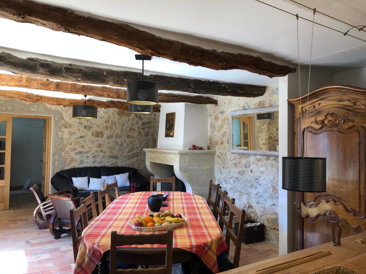 Font Nouvelle Maison De Charme Drome Provencale, 6 Ou 10 Personnes Avec Piscine Plaisians Dış mekan fotoğraf